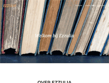 Tablet Screenshot of ezzulia.nl